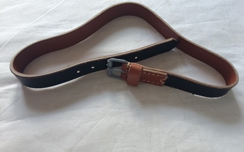 Sangle paquetage cuir - de,