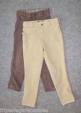 LOT de 2 Pantalons d'Equitation FOUGANZA / BELSTAR, Taille 8 ans --- (LPE_159)