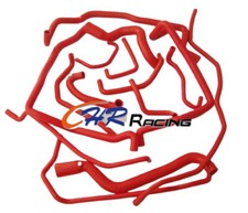 Silicone Water/coolant RED Hose FOR 1988-1991 Renault 5/R5 GT Turbo 1989 15PCS