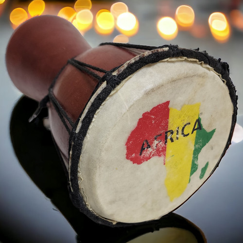 Handcrafted african djembe - handcrafted,