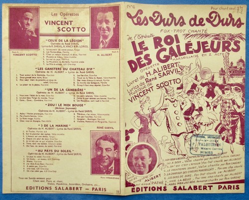 Opérette marseille alibert - marseille,