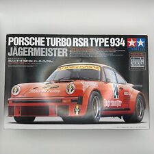 TAMIYA 1/24  PORSCHE TURBO RSR TYPE 934 JÄGERMEISTER Maquette