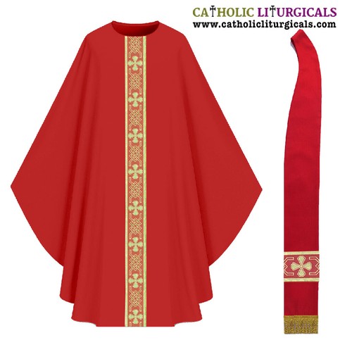 Ensemble chasuble étole - chasuble,