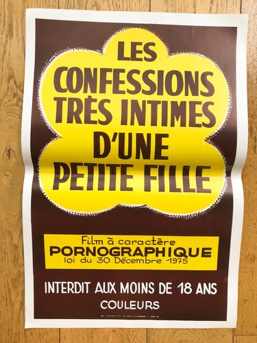 Confessions tres intimes une - confessions, d'une