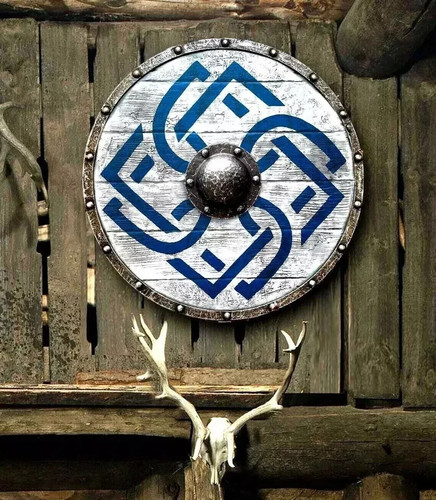 Bouclier rond médiéval