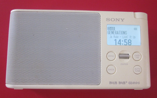 Radio sony xdr s41d dab - dab, +
