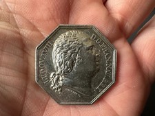 Jeton en argent de Louix XVIII/ ville de Rouen 1818-Ref 6