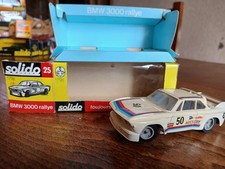 lot boite vide solido nr25 bmw 3.0 csl rallye + 3.0 csl jouef circuit routier
