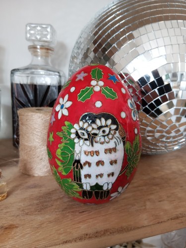 Oeuf emaux émail cloisonné - oeuf,