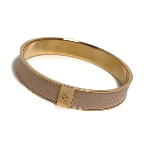 Bracelet hermes cuir plaqué - bracelet,