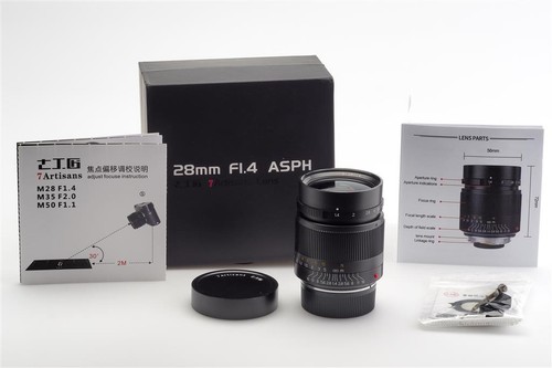7artisans 28mm noir f - 1.4/28mm,