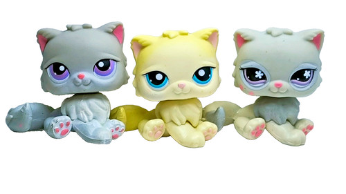 Lps lot persian cat - , chat