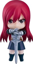 Figurine Nendoroid 2637 FAIRY TAIL Erza en plastique peint écarlate non...