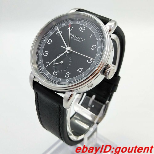 New 42mm parnis black - 42mm, dial