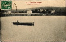 CPA Le MORVAN Illustré Le Lac ses SETTONS Nievre (100461)