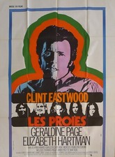 THE BEGUILED - EASTWOOD / SIEGEL / POP ART - ORIGINAL LARGE FRENCH MOVIE POSTER