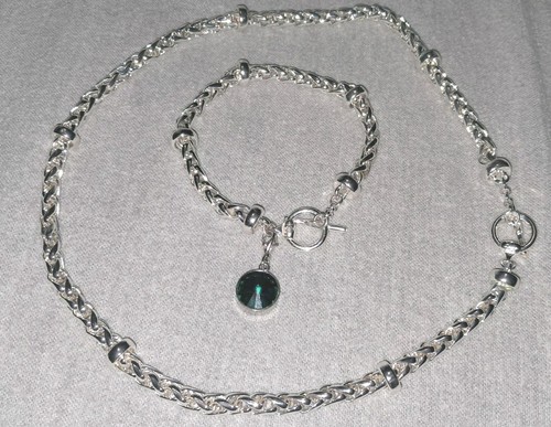 Vintage necklace bracelet set - vintage,