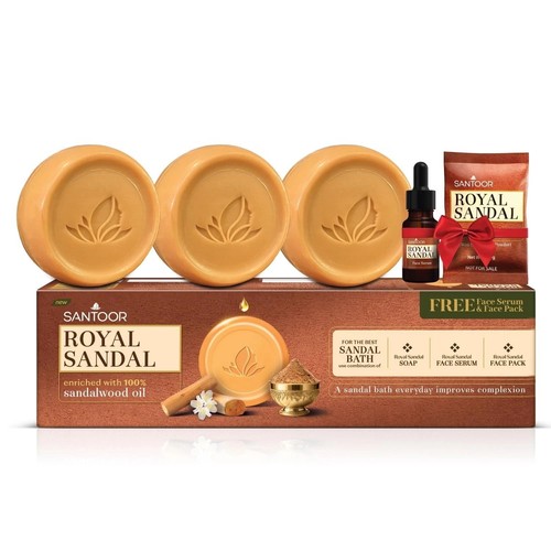 Santoor royal sandal - santoor, detan