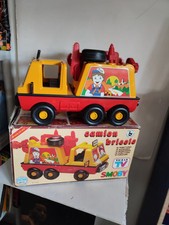CAMION BRICOLO ELF SMOBY AVEC BOITE MADE IN FRANCE JOUET MOB