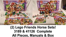 2 Lego Friends Horse Sets 3189