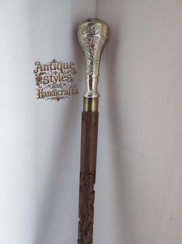 Ancien bâton marche en - bâton, de
