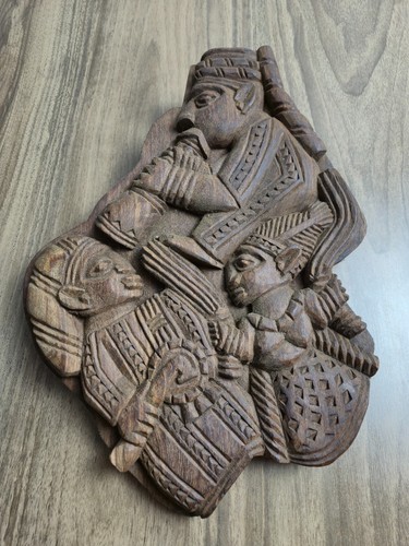 Panneau bois sculpté yoruba - bois,