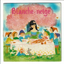 BLANCHE NEIGE Grimm Vinyle 45T