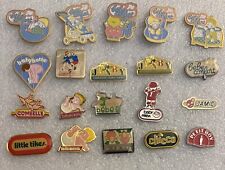 20 x pin's thème bébé enfant poussette enseigne marque jouet jeu pin's up pin