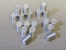 18 Neuf Aluminium Huile Canons 1:43 Echelle Modèles Diorama Accessoires Camion