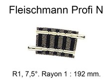 FLEISCHMANN Rail courbe R1 192