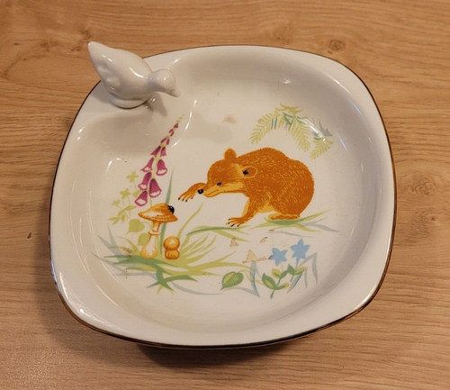 Assiette bouillie ancienne - bouillie,