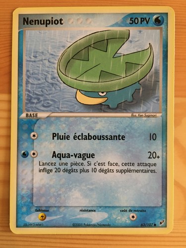 Carte pokémon commune - pokémon,