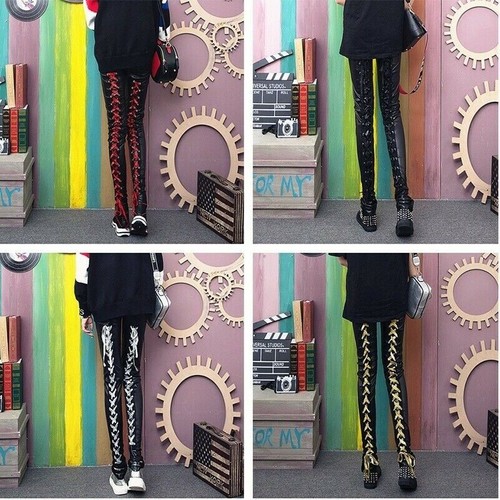 Femme pantalon legging lacet - femme,