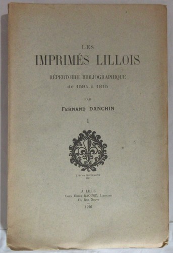 Danchin les imprimes - danchin,