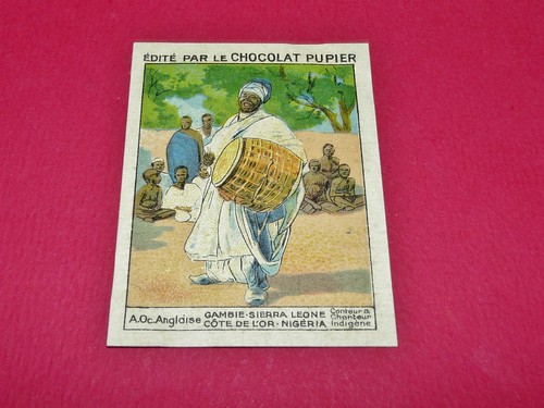 Rare chromo chocolat - chocolat, pupier
