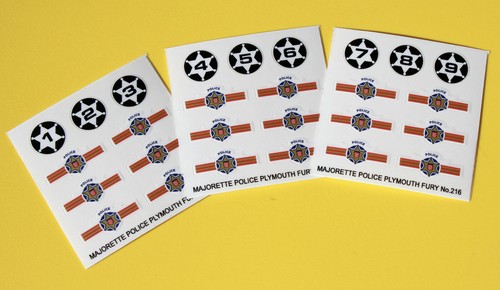 Majorette fury police voiture - majorette,