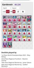 Pokemon Deck Gardevoir 1er Championnats Du Monde avec ex stamp FR prêt à jouer