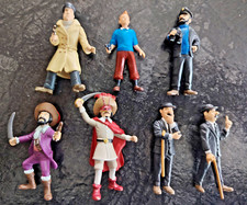 Lot 7 Figurines Tintin PVC
