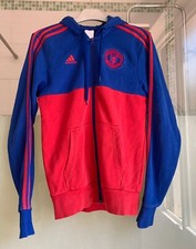 Veste à Capuche Manchester United Taille XS Adidas Red Devil