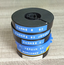 lot de 6 film ancien 8 mm -