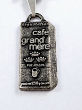 PORTE-CLES - CAFÉS GRAND MÈRE 1970s - Pur Arabica - Métal Vintage