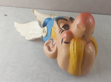 Ancien masque de carnaval, Astérix, César, 1974 vintage