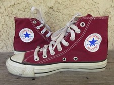CONVERSE ALL-STAR made in USA bordeaux vintage 39,5 (US men 6,5 Wo's 8,5 )