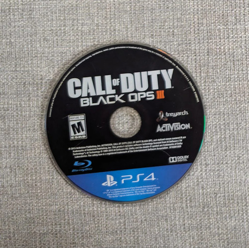 Call duty black - black, iii