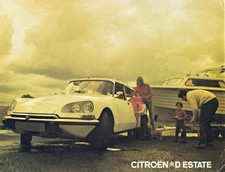 Catalogue brochure Citroën DS