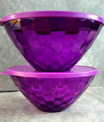 Set tupperware purple - set,