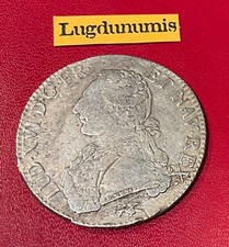 Louis XVI, 1774-1793 – Ecu aux branches d'olivier 1775 Lyon TB