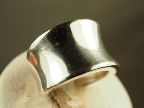 Bague anneau vintage argent - bague,