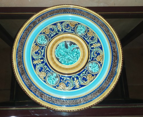 Sarreguemines grand plat aux