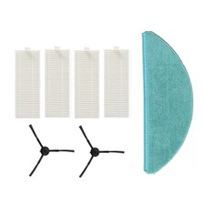 Pour Cecotec Robot Aspirateur Accessoires Vadrouille Tissu Filtres Brosses Laté